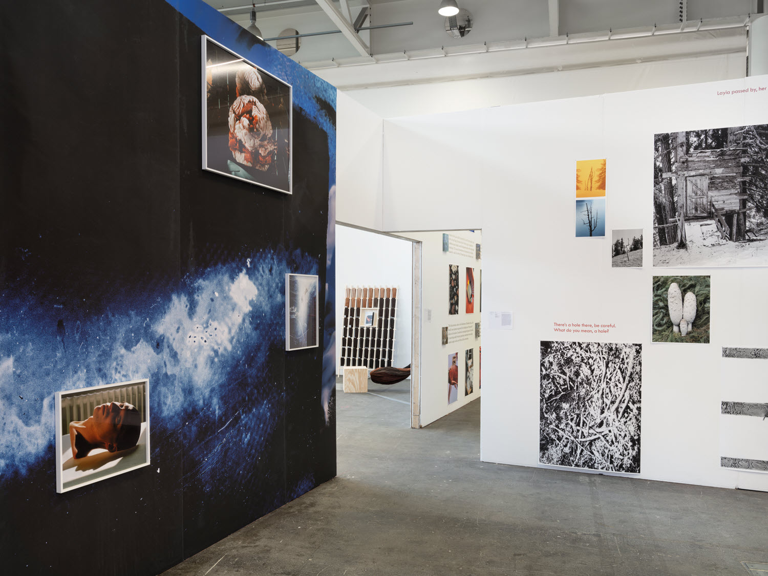 Exhibition view (Mathieu Croizier, Philippe Fragnière)